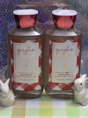 Bath & Body Works Gingham Love Body Wash Set of 2 NEW